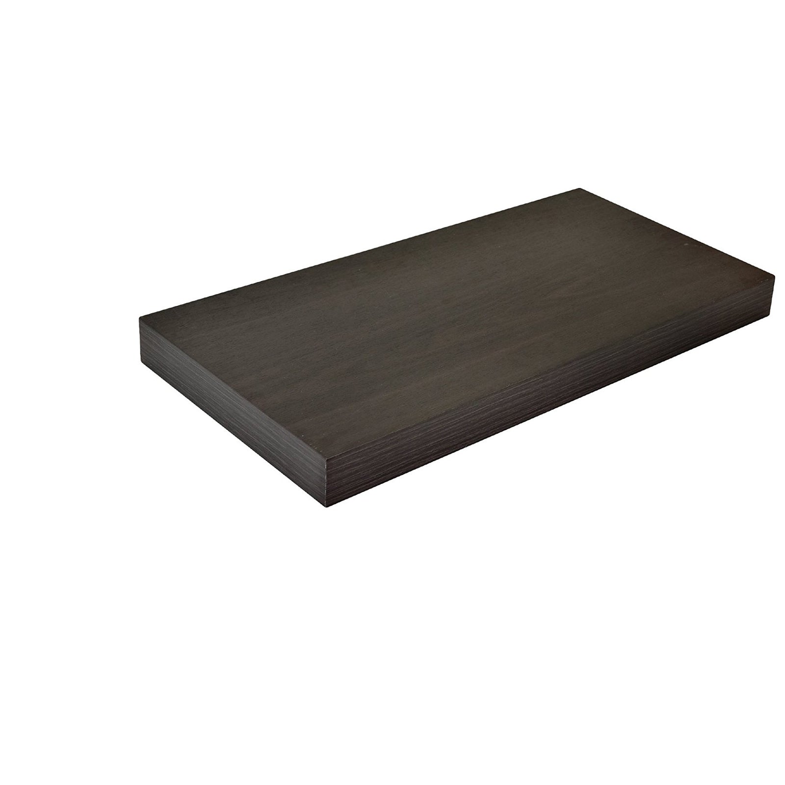 WELLAND 12 Inch Deep Grande Floating Shelf Wall Mounted Shelves Display, 24