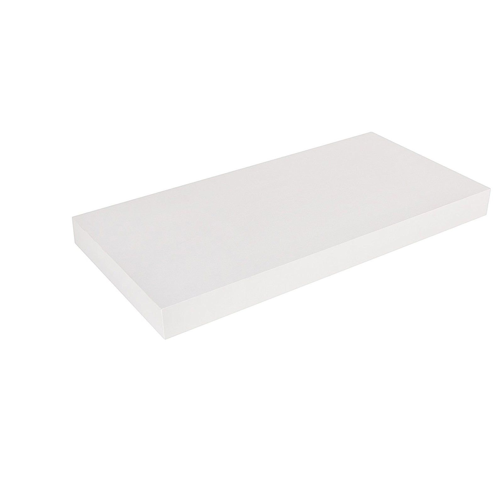 WELLAND 12 Inch Deep Grande Floating Shelf Wall Mounted Shelves Display, 24