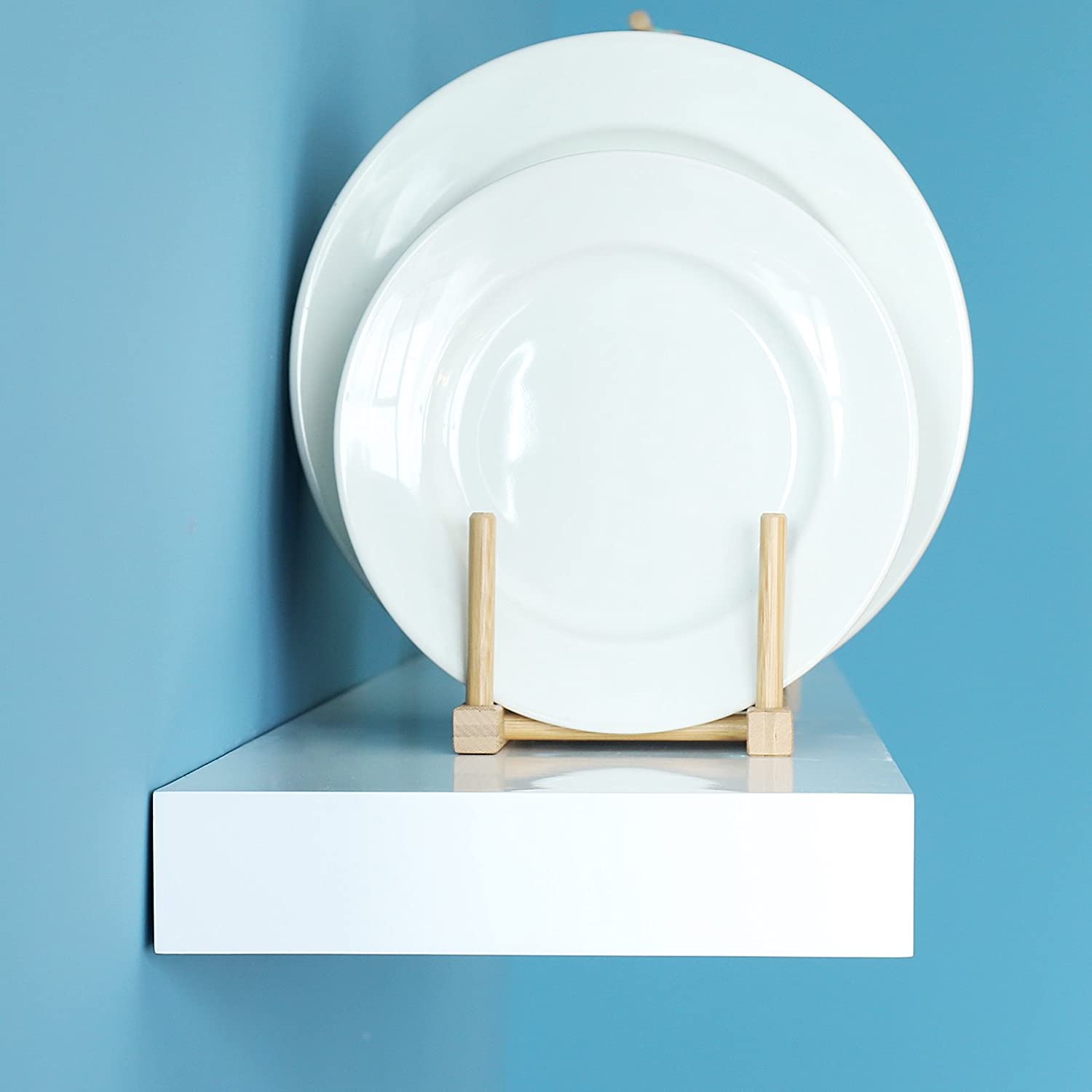 WELLAND New Chicago Floating Shelves Wall Mounted Shelf Display, 47.5