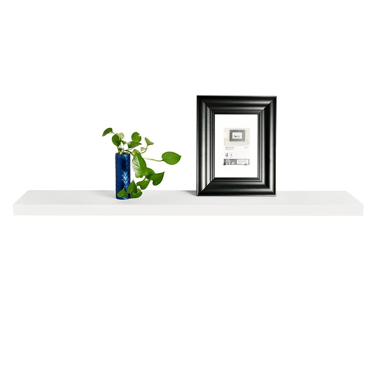 WELLAND Floating Shelves Wood Modern Display Shelves Wall Mounted Shelves, 60