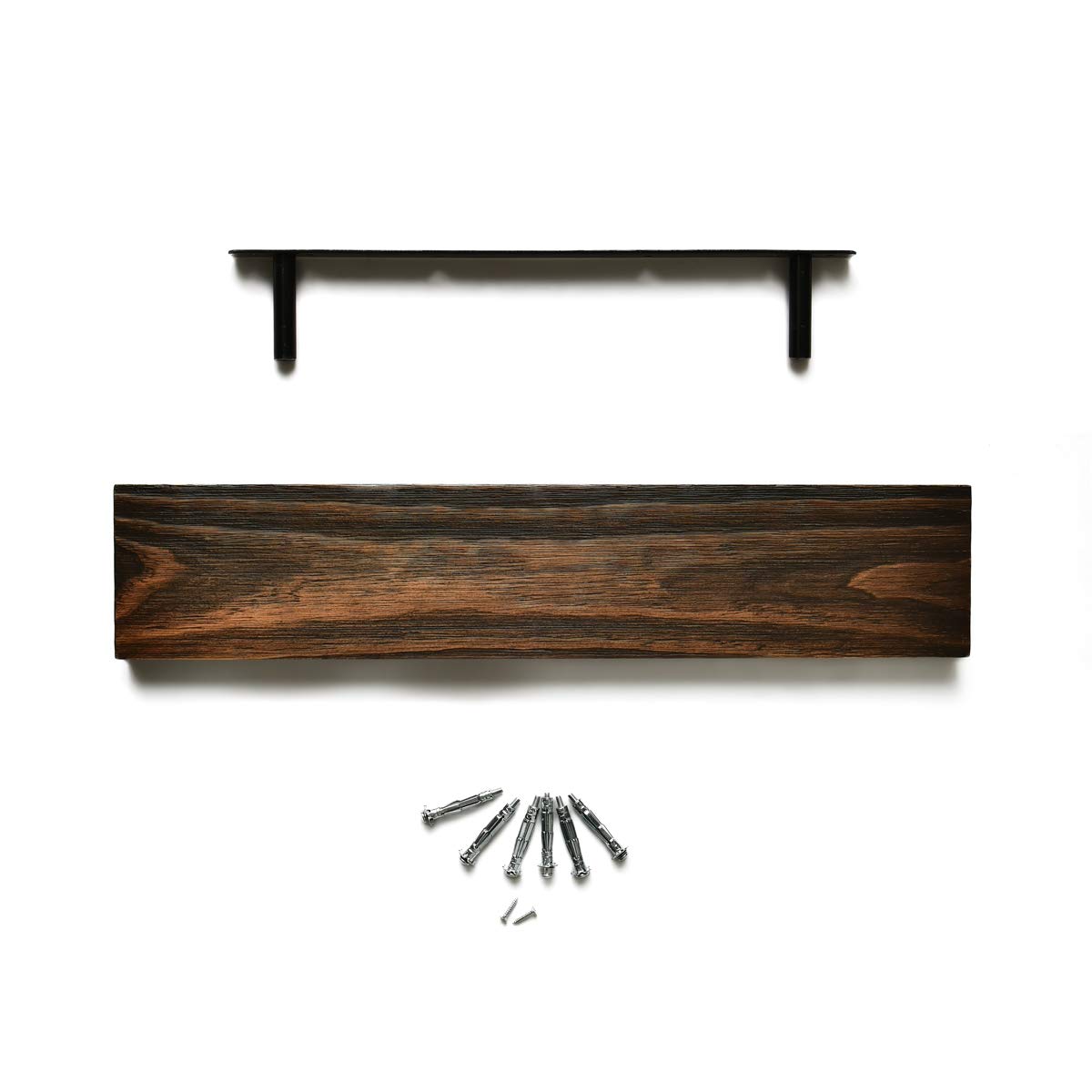 5 Inch Deep Rustic Floating Shelves Pine Wood Wall Shelf