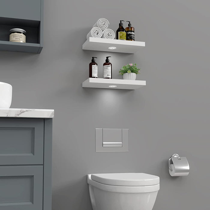 WELLAND Bathroom Over Toilet Storage Shelf, 2-Tier Bathroom